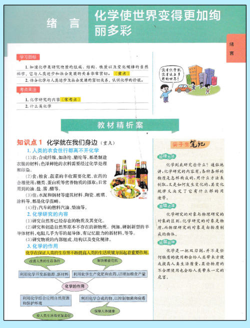 2019版新课标RJ人教版尖子生学案化学九年级上册参考答案 2019版新课标RJ人教版尖子生学案化学九年级上册参考答案