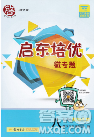 2018版启东培优微专题八年级数与代数参考答案 2018版启东培优微专题八年级数与代数参考答案