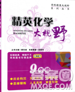 第三版精英化学大视野九年级参考答案