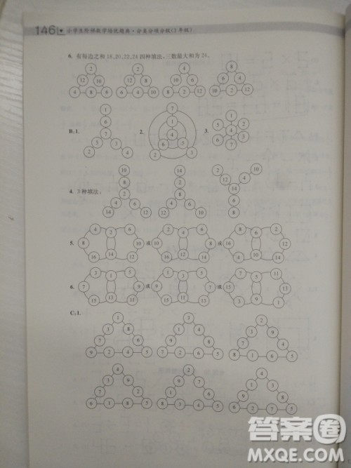 2018全国通用版小学生阶梯数学培优题典3年级参考答案