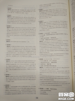 2018高考刷题狗高考语文参考答案