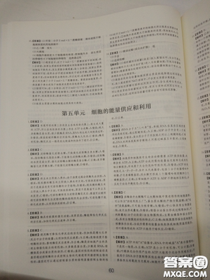 2018高考刷题狗高考语文参考答案