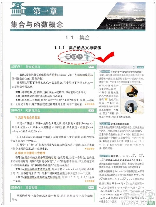 2019版A版教材划重点人教版高中数学高一必修1参考答案 2019版A版教材划重点人教版高中数学高一必修1参考答案