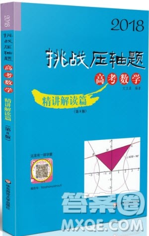 2018年精讲解读篇第8版挑战压轴题高考数学参考答案