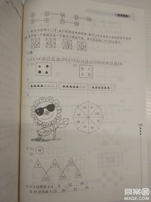 小学生轻松学奥数一年级修订版上下册通用参考答案 小学生轻松学奥数一年级修订版上下册通用参考答案