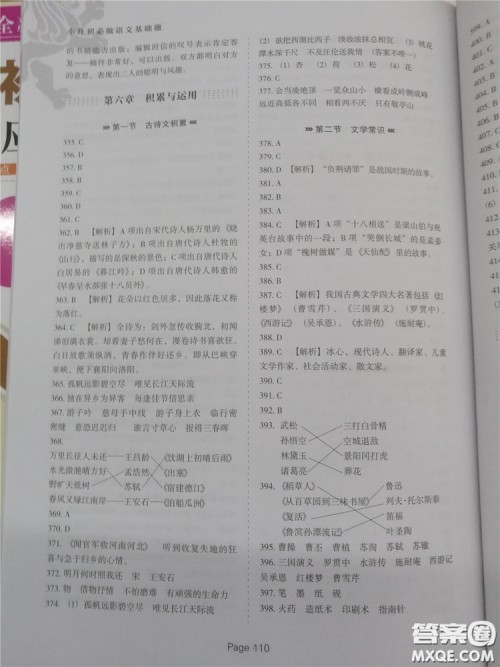 2018年小升初必做语文基础题500道参考答案 2018年小升初必做语文基础题500道参考答案