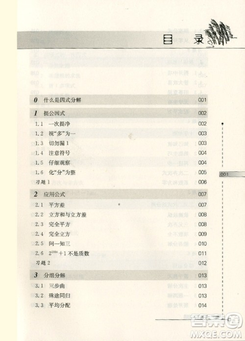 第二版数学奥林匹克小丛书初中卷1因式分解技巧答案