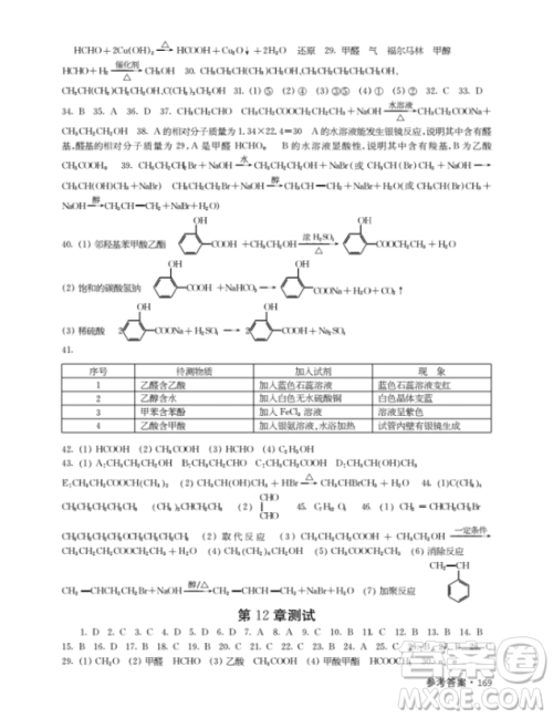 上海作业高二下化学钟书金牌参考答案 上海作业高二下化学钟书金牌参考答案
