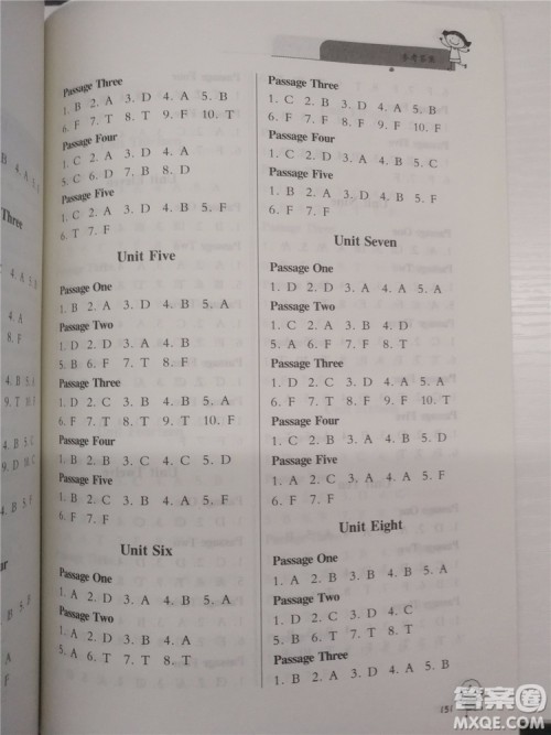 2018年小学英语新课标阶梯阅读训练五年级参考答案 2018年小学英语新课标阶梯阅读训练五年级参考答案