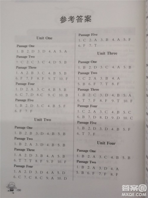 2018年小学英语新课标阶梯阅读训练五年级参考答案 2018年小学英语新课标阶梯阅读训练五年级参考答案