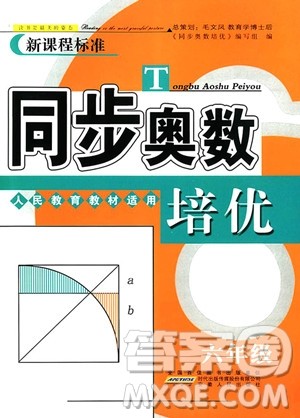 2018年新课程标准同步奥数培优小学生六年级人教版参考答案