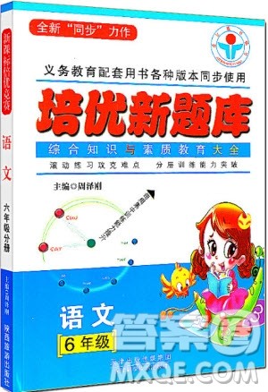 2018年爱尔教育辅导培优新题库综合知识与素质教育大全六年级参考答案