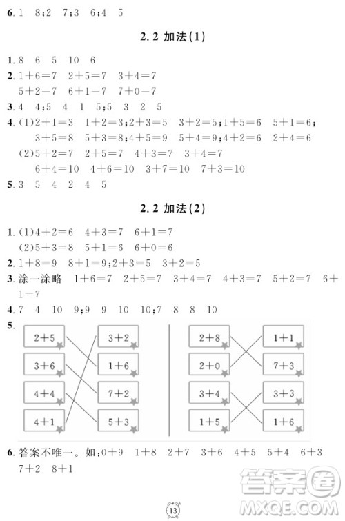 99787567112278钟书金牌上海作业一年级上数学参考答案 99787567112278钟书金牌上海作业一年级上数学参考答案