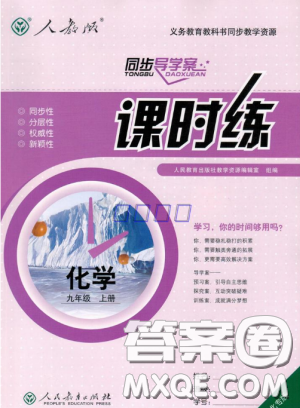 2018人教版同步导学案课时练九年级上册化学河北专版参考答案