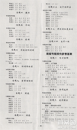 初中总复习优化设计2018人教版英语参考答案 初中总复习优化设计2018人教版英语参考答案