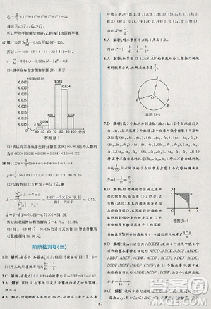 2018版同步导学案课时练数学必修3人教A版参考答案
