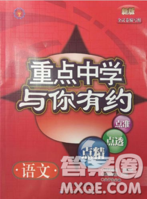 重点中学与你有约2018最新版综合版语文人教版