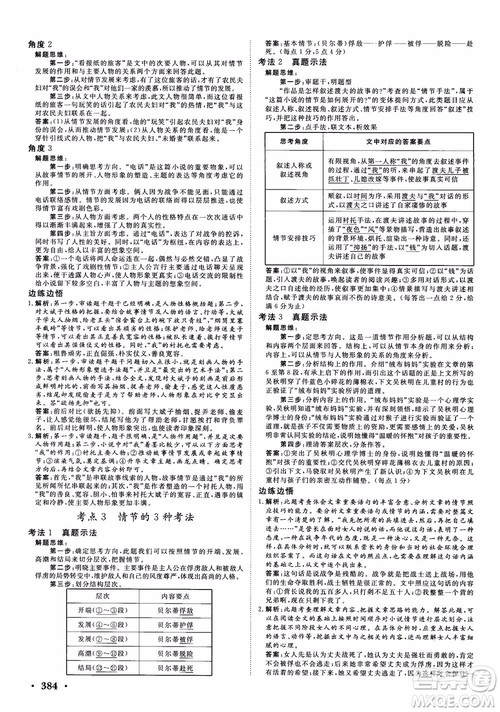 甘肃教育出版社2019课堂新坐标高三一轮总复习语文参考答案 甘肃教育出版社2019课堂新坐标高三一轮总复习语文参考答案