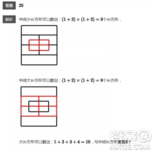 中国两个字有几个长方形