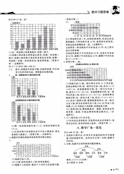 2018年黄冈小状元数学详解四年级数学上R人教版参考答案