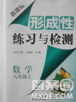 2018秋新课标形成性练习与检测八年级数学上参考答案