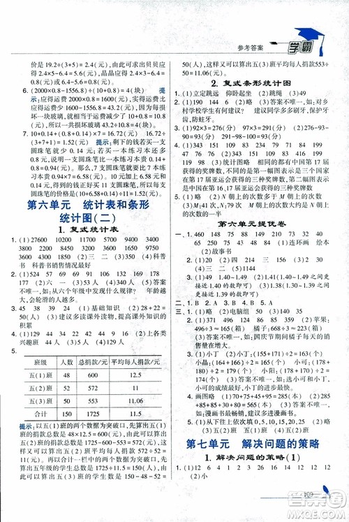2018秋经纶学典小学学霸数学5年级上册江苏国标苏教版参考答案 2018秋经纶学典小学学霸数学5年级上册江苏国标苏教版参考答案