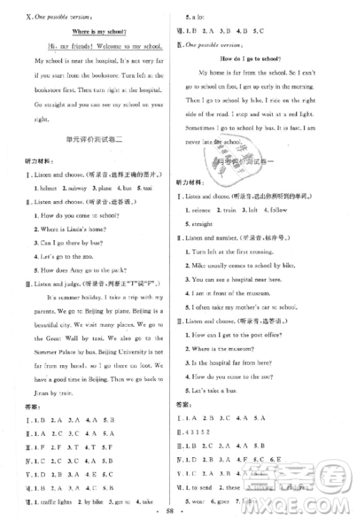 9787107318016六年级2018年小学英语同步测控优化设计上册人教版增强版答案 9787107318016六年级2018年小学英语同步测控优化设计上册人教版增强版答案