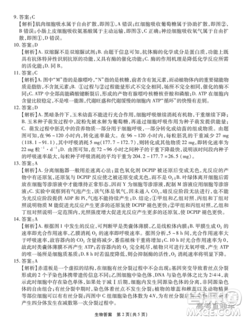 江淮十校2019高三第二次联考理科综合试题及参考答案 江淮十校2019高三第二次联考理科综合试题及参考答案