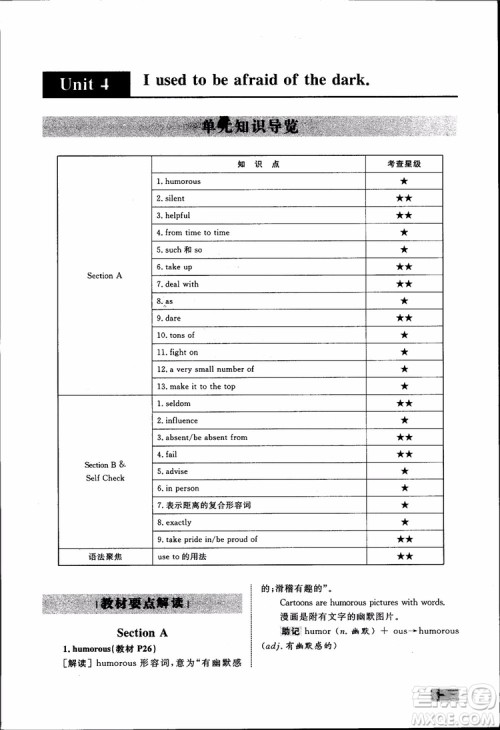 人教版2018九年级英语全一册初中同步学考优化设计参考答案 人教版2018九年级英语全一册初中同步学考优化设计参考答案
