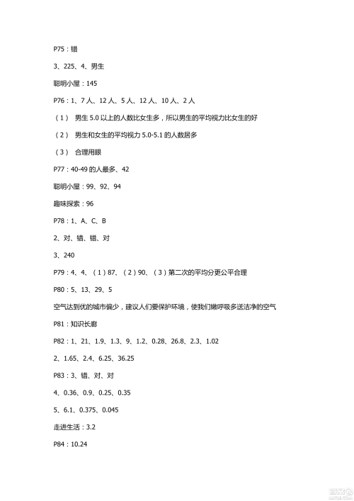 2018年新课堂同步学习与探究四年级数学上册五四学制答案 2018年新课堂同步学习与探究四年级数学上册五四学制答案