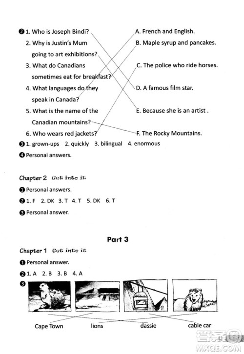 7 Global2018年我爱读iRead新体验英语阅读七年级参考答案 7 Global2018年我爱读iRead新体验英语阅读七年级参考答案