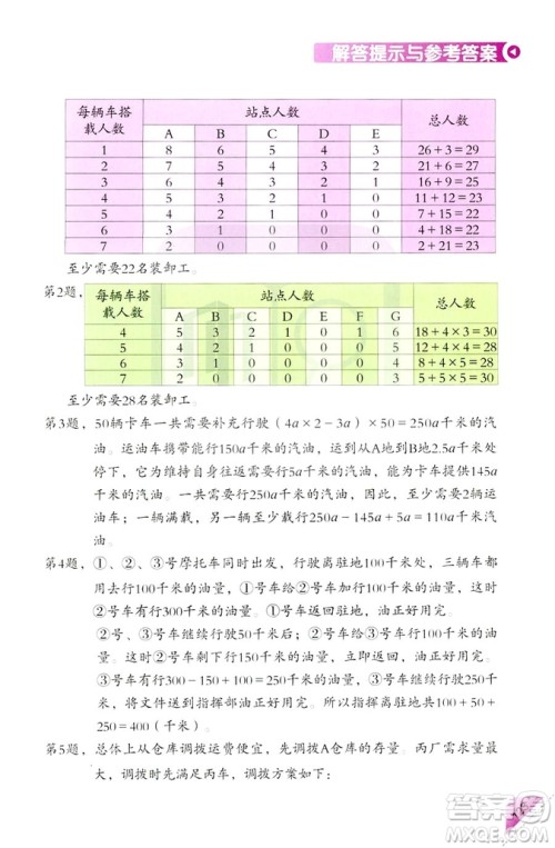 2018新版5年级上册学数学长智慧第9册第二版答案 2018新版5年级上册学数学长智慧第9册第二版答案