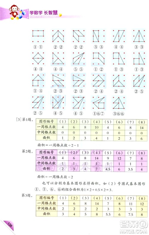 2018新版5年级上册学数学长智慧第9册第二版答案 2018新版5年级上册学数学长智慧第9册第二版答案