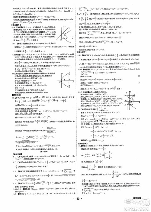 2018年系统集成高中新课程同步导学练测数学选修2-1参考答案 2018年系统集成高中新课程同步导学练测数学选修2-1参考答案