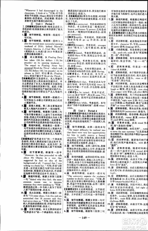 2018年世纪金榜人教版RJ选修8英语高中课时讲练通参考答案 2018年世纪金榜人教版RJ选修8英语高中课时讲练通参考答案