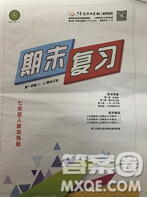 少年智力开发报数学专页2018-2019七年级上册第三章3.1水平测试参考答案