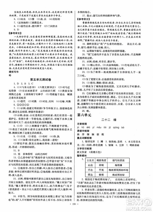 开文教育2018南通小题课时作业本九年级语文上册苏教版参考答案 开文教育2018南通小题课时作业本九年级语文上册苏教版参考答案