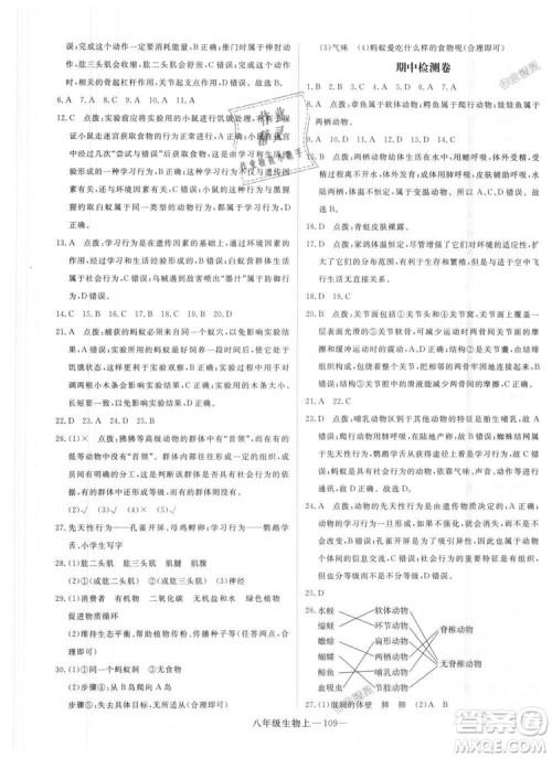 9787543083738优翼丛书2018秋学练优8年级上册RJ人教版答案