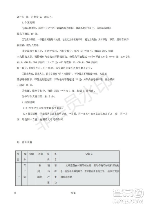 2019届江苏省五校高三12月联考语文试卷及答案