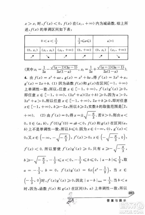 2018年解题高手高中数学第六版参考答案 2018年解题高手高中数学第六版参考答案