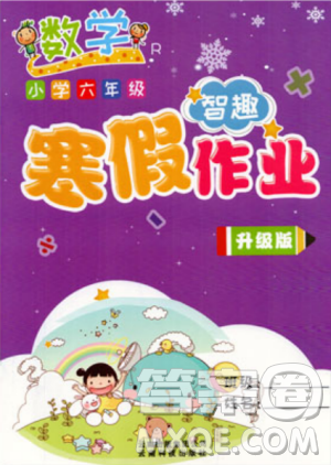 新课标智趣寒假作业2019人教版新版小学六年级升级版数学答案