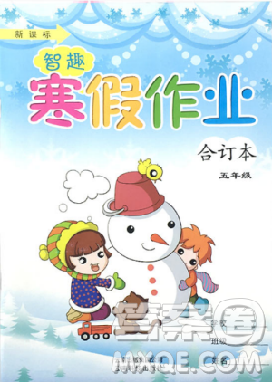新课标2019智趣合订本寒假作业五年级通用版答案 新课标2019智趣合订本寒假作业五年级通用版答案