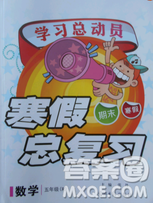 学习总动员2019春寒假总复习五年级数学人教版答案