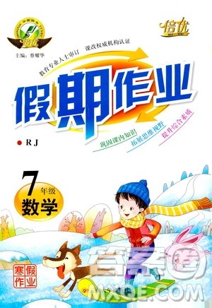 2019春七年级数学寒假作业倍优假期作业RJ人教版参考答案