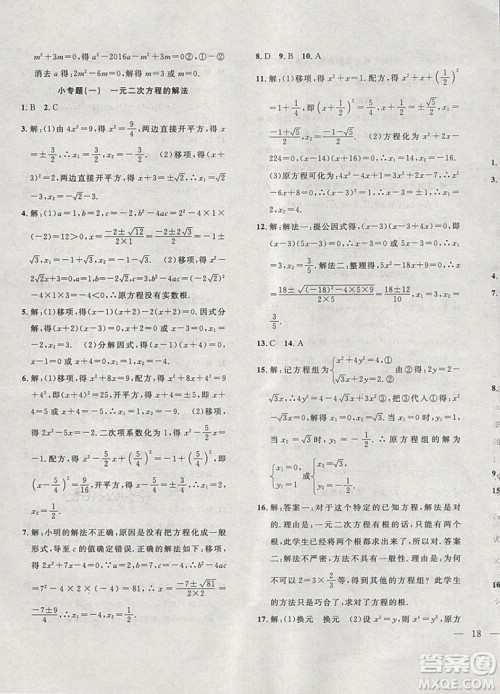 2019体验型学案体验新知高效练习八年级下册数学沪科版答案