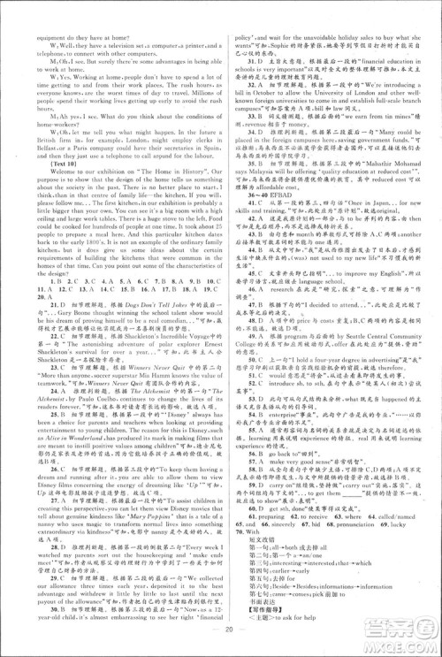 2019高中同步学考优化设计英语选修7人教版答案 2019高中同步学考优化设计英语选修7人教版答案