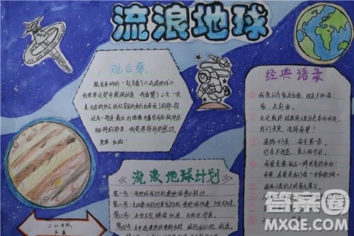2019有关流浪地球的手抄报 2019关于流浪地球的小学生手抄报 2019有关流浪地球的手抄报 2019关于流浪地球的小学生手抄报