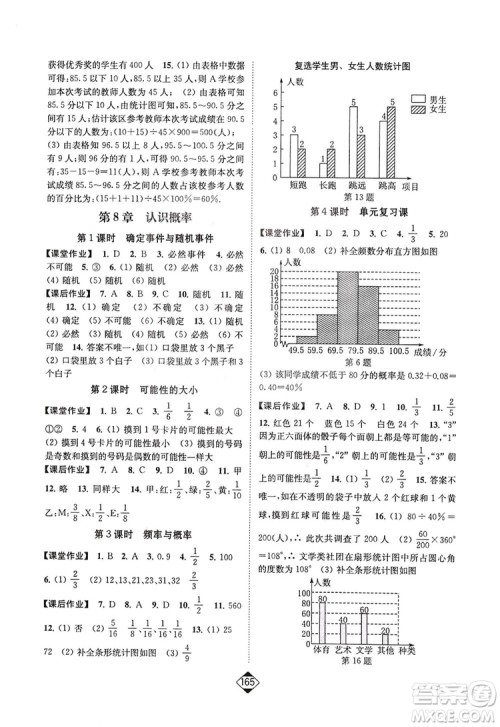 轻松一典2019轻松作业本数学八年级下册新课标江苏版答案 轻松一典2019轻松作业本数学八年级下册新课标江苏版答案
