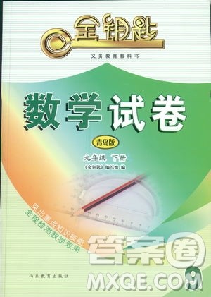 2019版金钥匙数学试卷九年级下册青岛版参考答案
