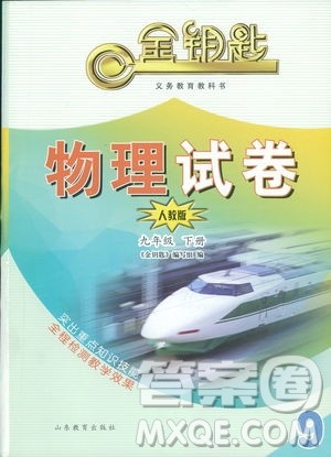 2019年金钥匙物理试卷九年级下册人教版参考答案